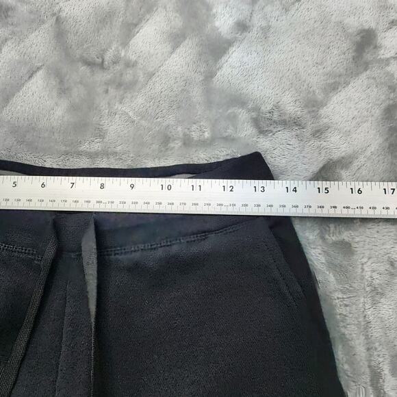 BSN SPORTS Pants Mens S Black Cotton Rich Fleece Joggers Athletic Cut Workout - Picture 9 of 13